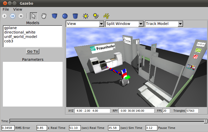 vrep vs gazebo vs webots humanoid rpbptocs