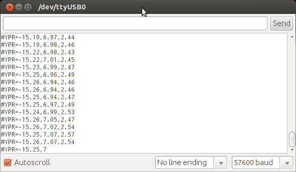 imu arduino serial example