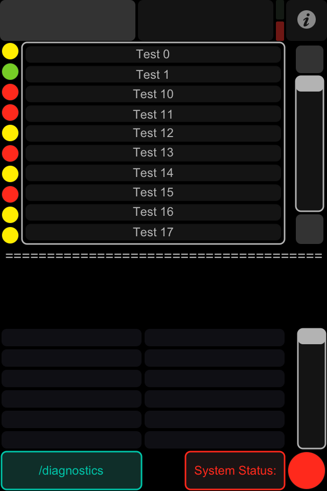 Viewing the raw diagnostics data